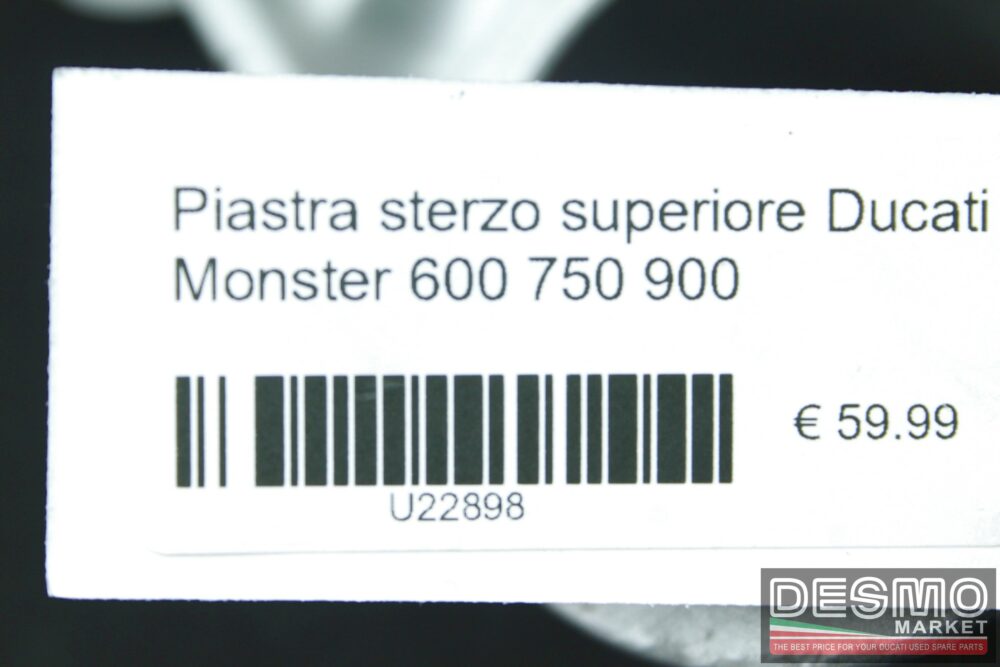 Piastra sterzo superiore Ducati Monster 600 750 900