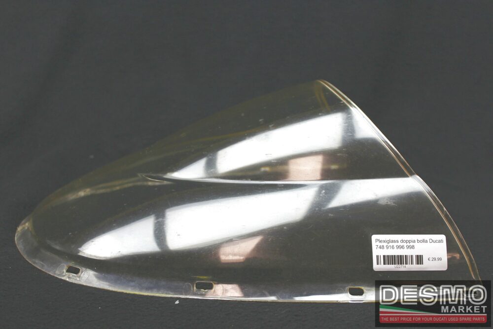 Plexiglass doppia bolla Ducati 748 916 996 998