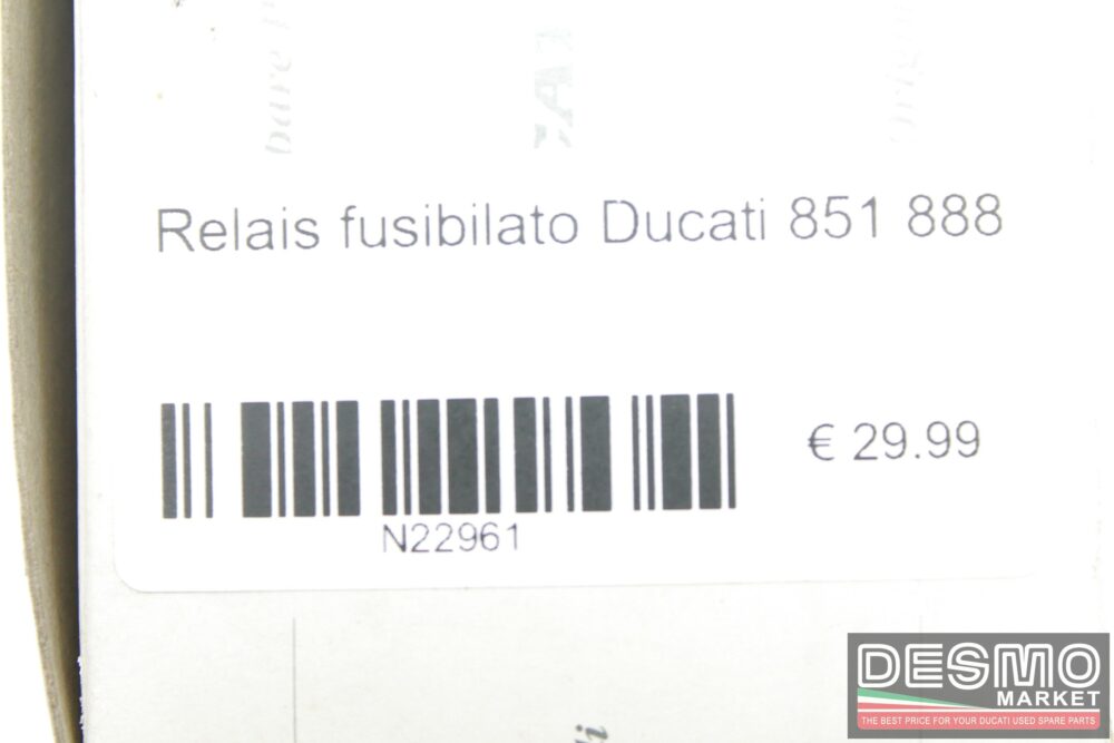 Relais fusibilato Ducati 851 888