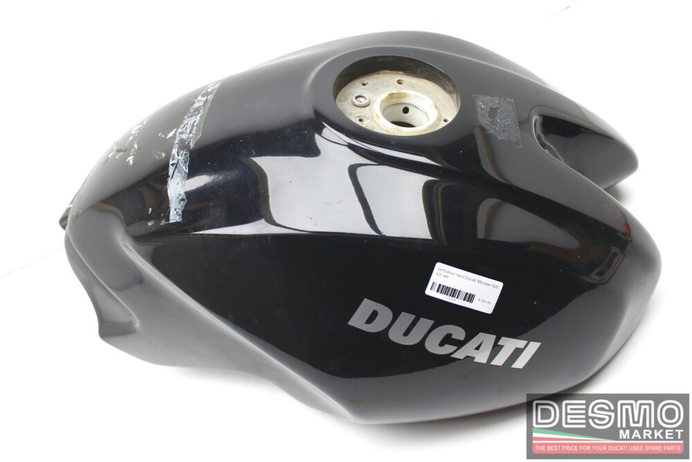 Black fuel tank Ducati Monster 620 s2r s4r - Image 7