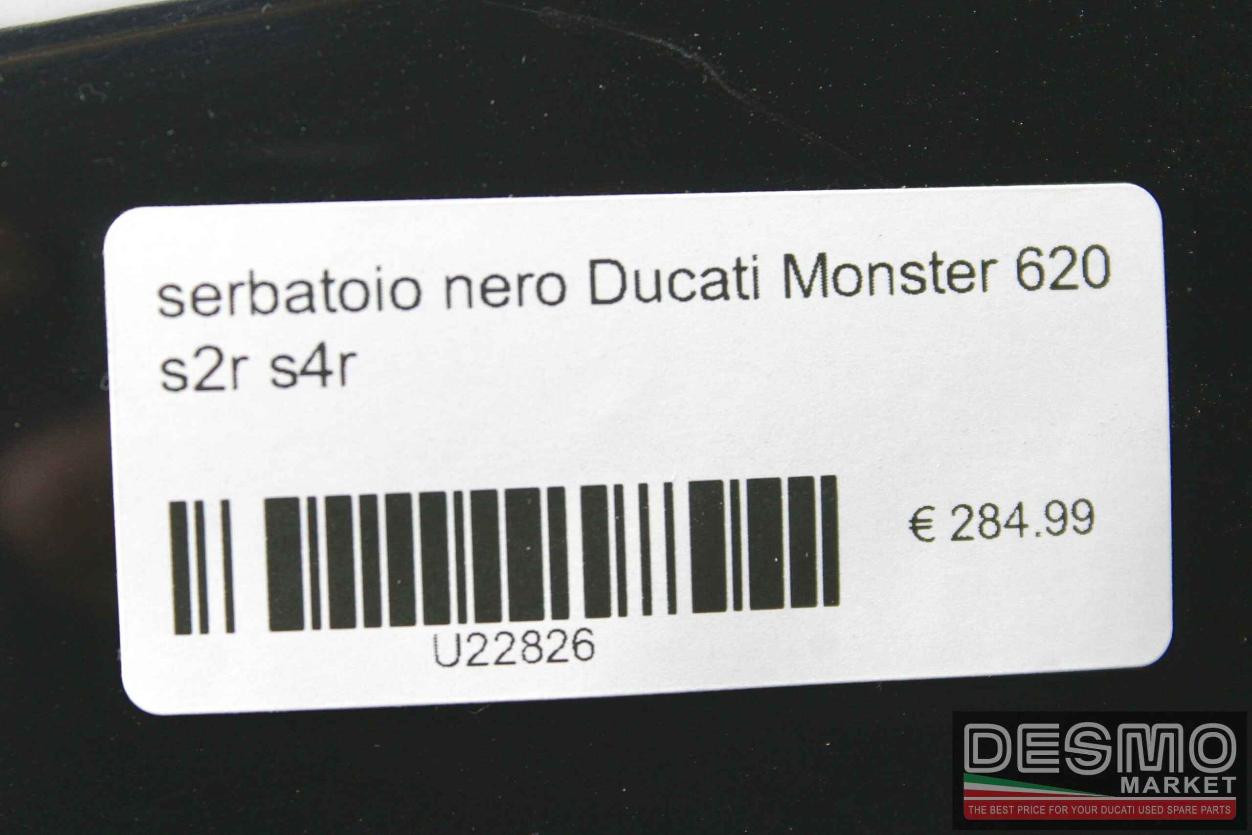 Serbatoio nero Ducati Monster 620 s2r s4r