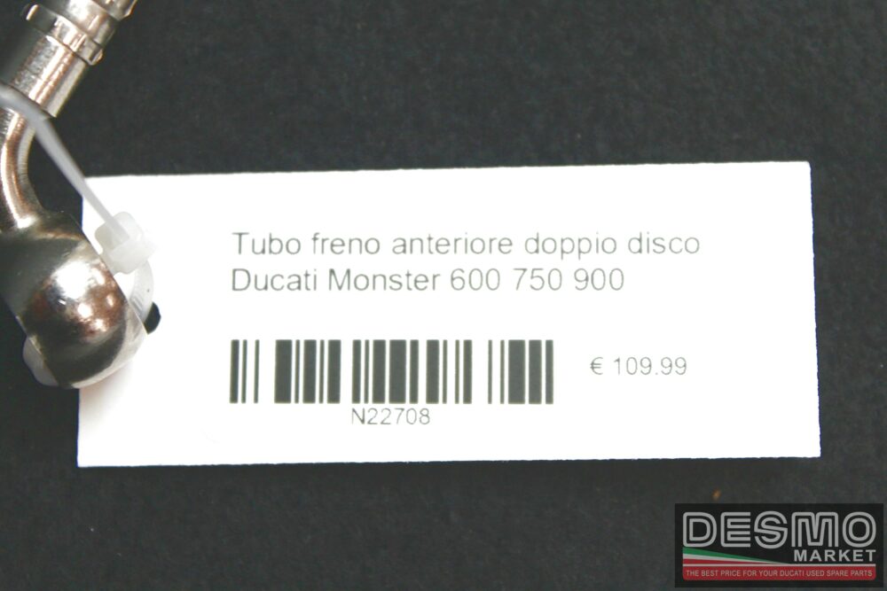 Tubo freno anteriore doppio disco Ducati Monster 600 750 900