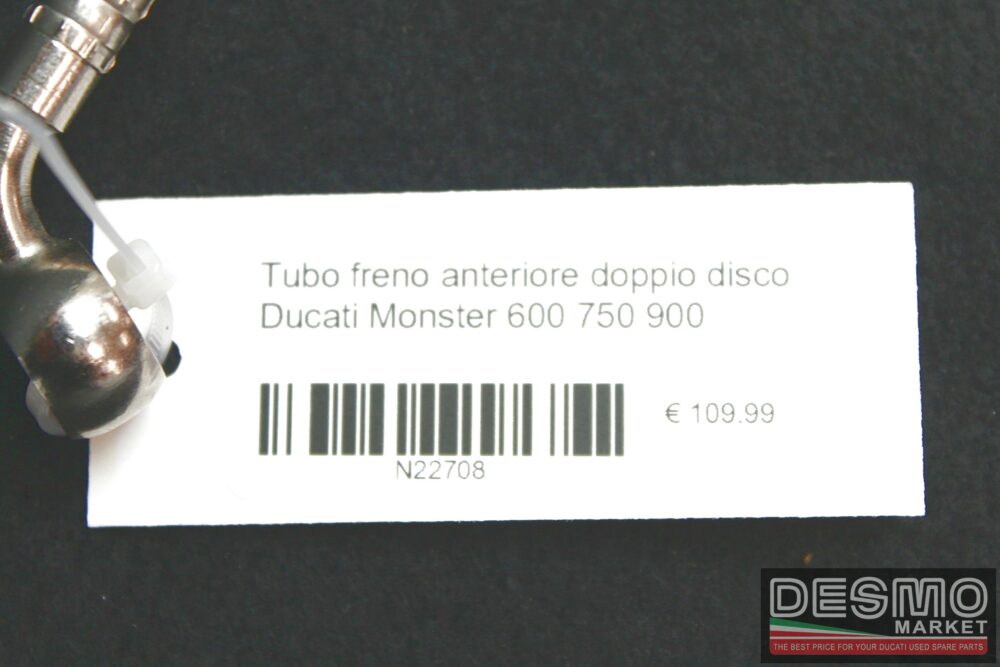 Front double disc brake hose Ducati Monster 600 750 900 - Image 5