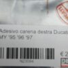 Right fairing sticker Ducati 748 MY '95 '96 '97 - Image 3