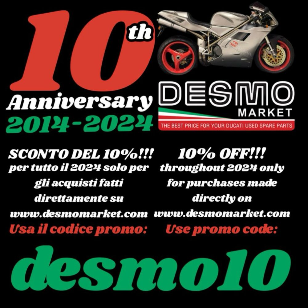 Adesivo carena sinistra Ducati 748 MY 95 96 97