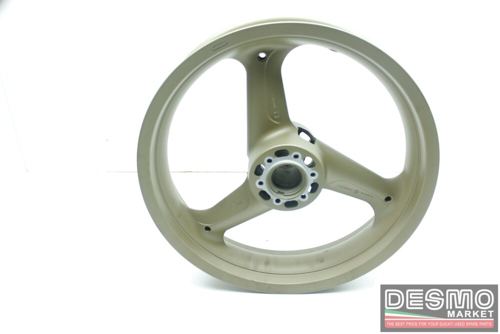 Front 3-spoke wheel Ducati 748 916 casting year 1995 - Image 3