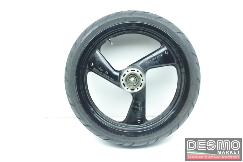Cerchio ruota nera anteriore Ducati Monster 600 750 900 SS 3,5×17