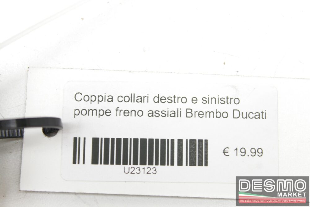 Coppia collari destro e sinistro pompe freno assiali Brembo Ducati