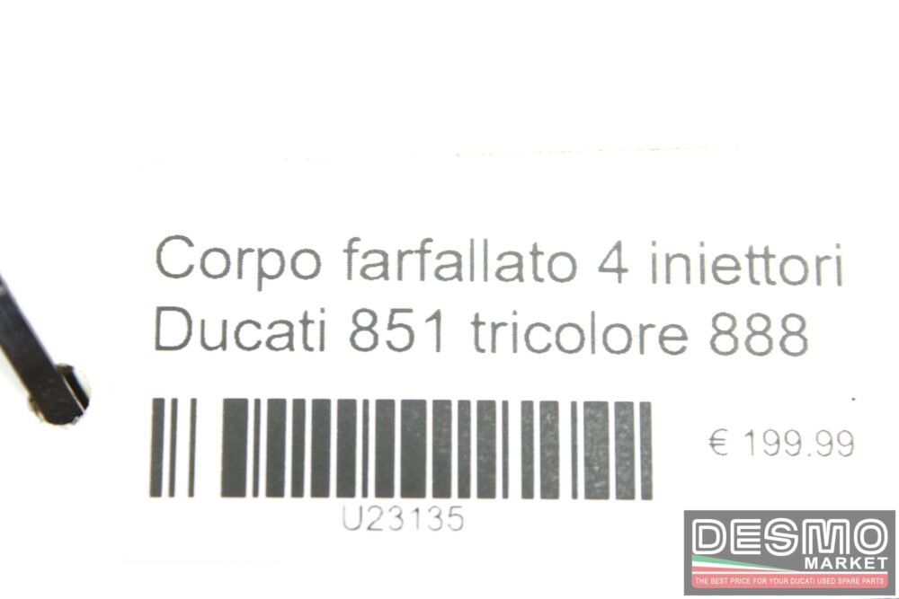 Corpo farfallato 4 iniettori Ducati 851 tricolore 888