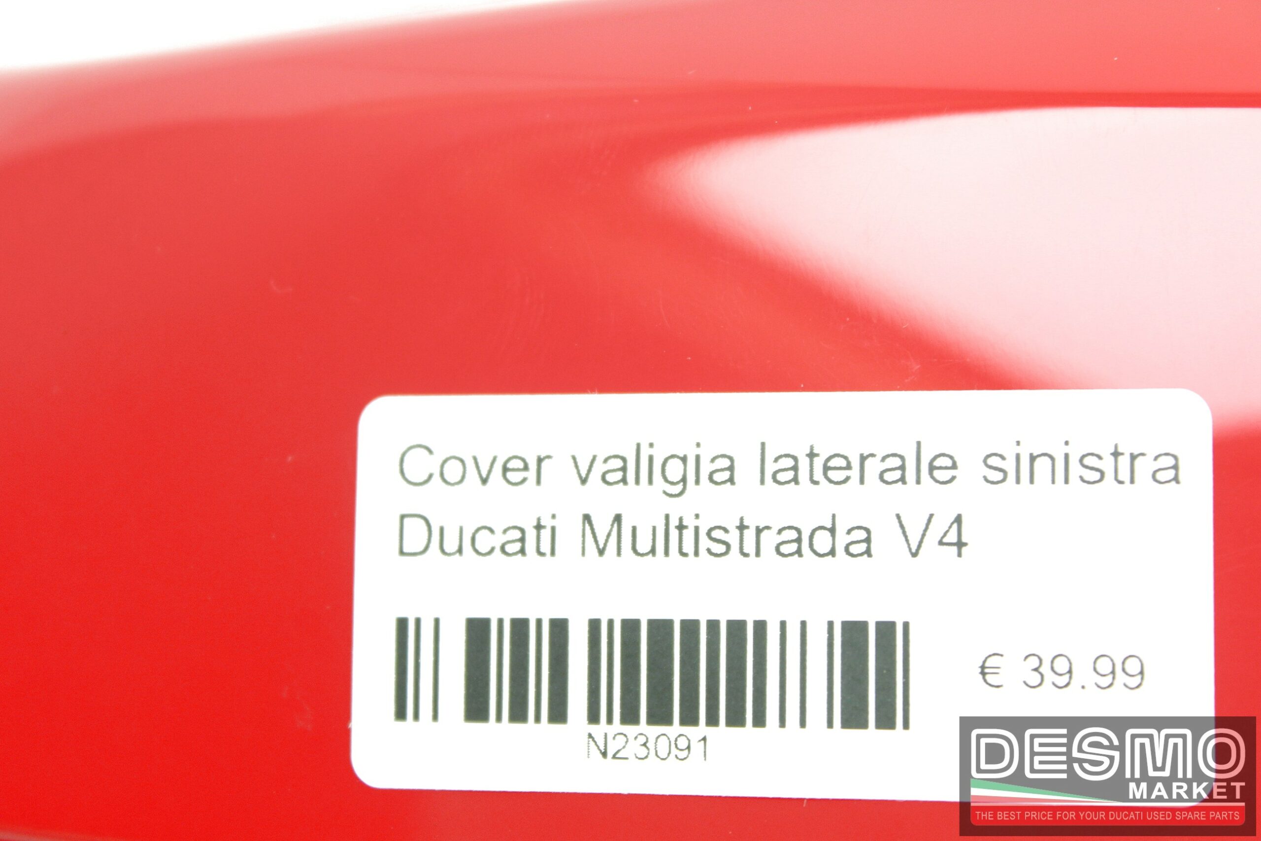 Cover valigia laterale sinistra Ducati Multistrada V4
