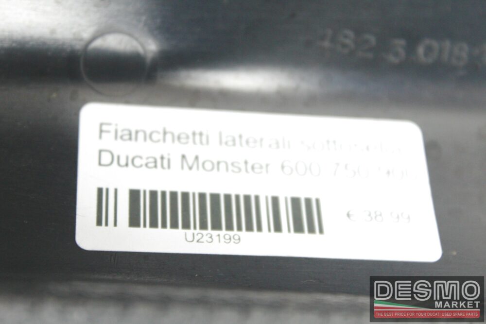 Fianchetti laterali sottosella Ducati Monster 600 750 900