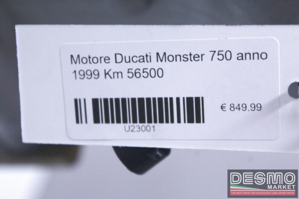 Motore Ducati Monster 750 anno 1999 Km 56500