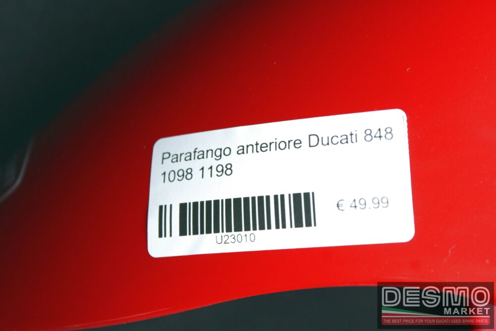 Parafango anteriore Ducati 848 1098 1198