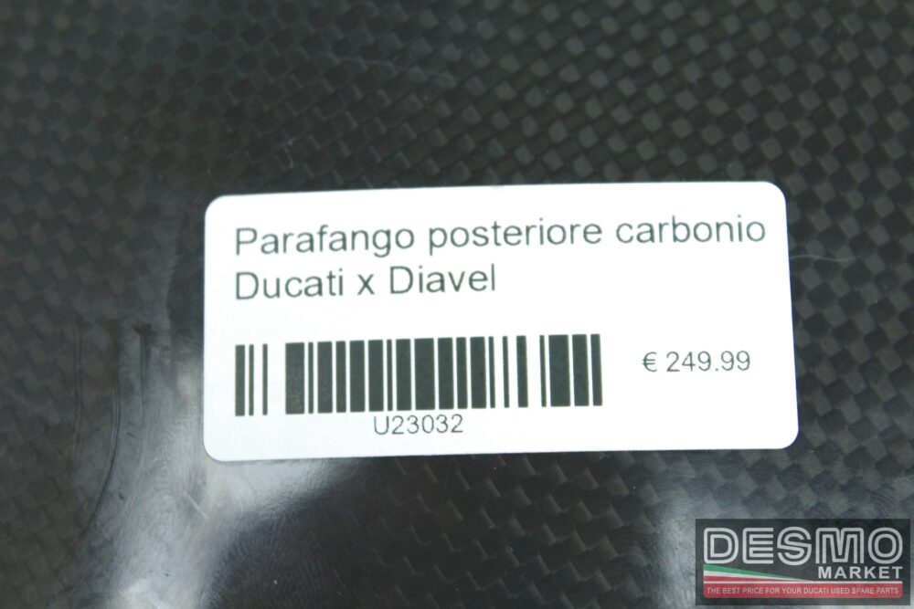 Parafango posteriore carbonio Ducati XDiavel