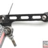 Pedale leva cambio ergal CNC nera Ducati 848 1098 1198