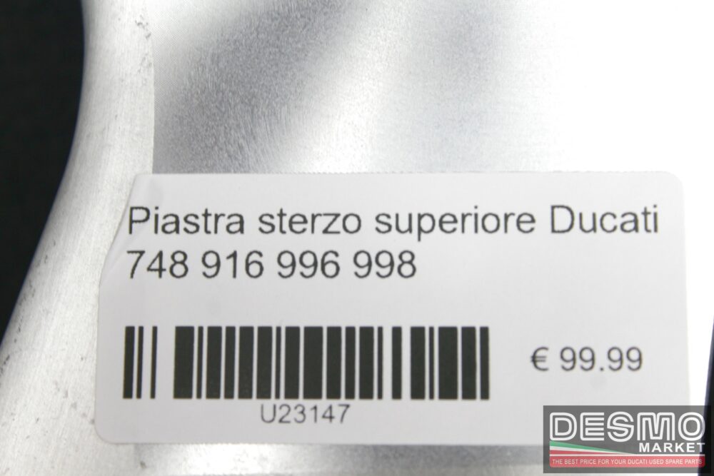Piastra sterzo superiore Ducati 748 916 996 998