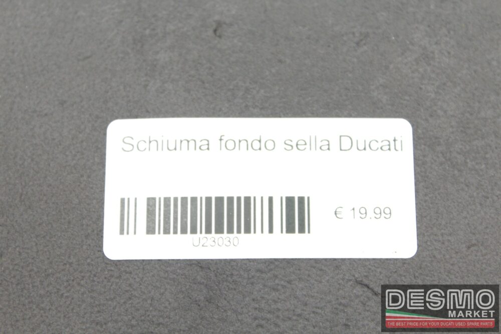 Schiuma fondo sella Ducati