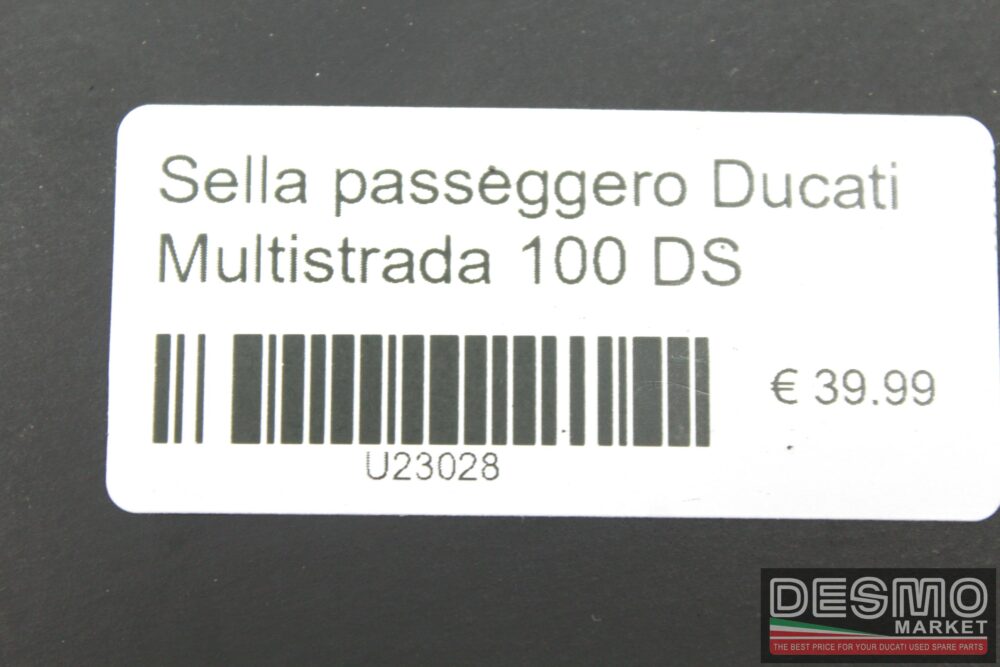 Sella passeggero Ducati Multistrada 1000 DS