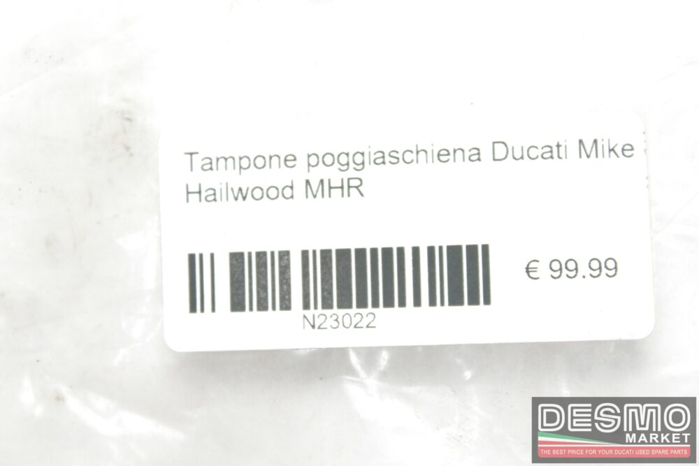 Tampone poggiaschiena Ducati Mike Hailwood MHR