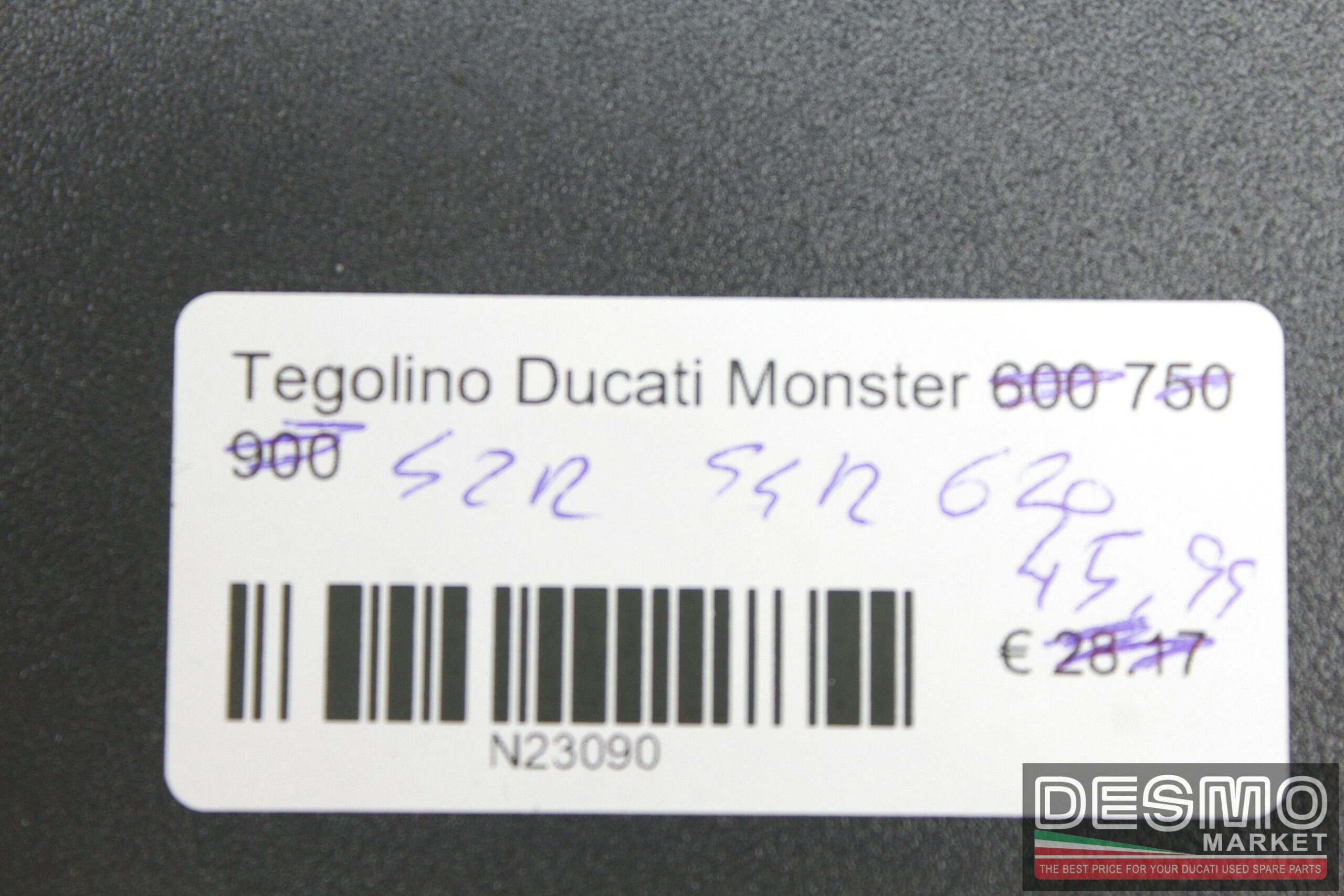Tegolino Ducati Monster 620 S2R 800 1000 S4R