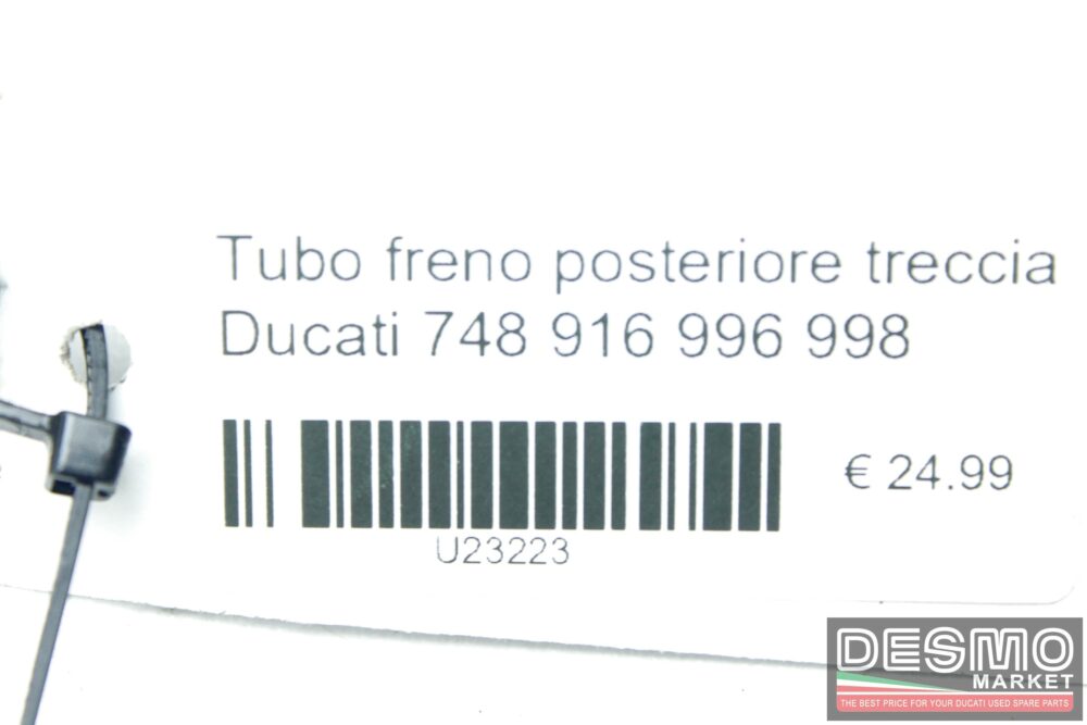 Tubo freno posteriore treccia Ducati 748 916 996 998