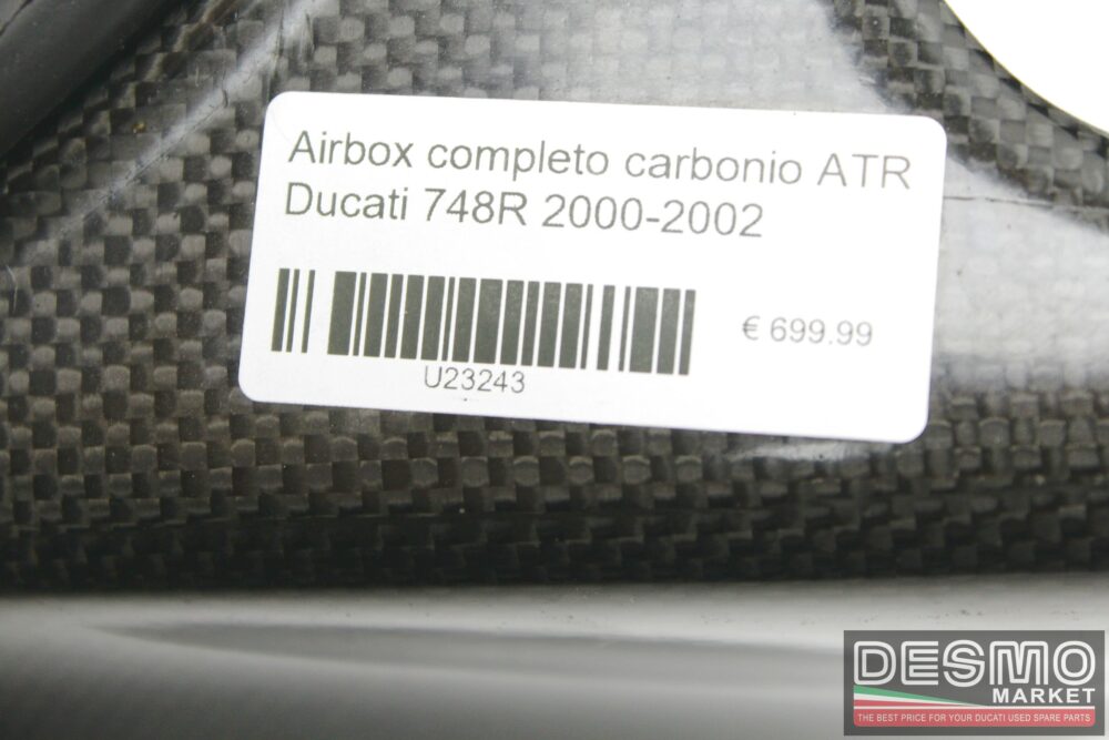 Airbox completo carbonio ATR Ducati 748R 2000-2002