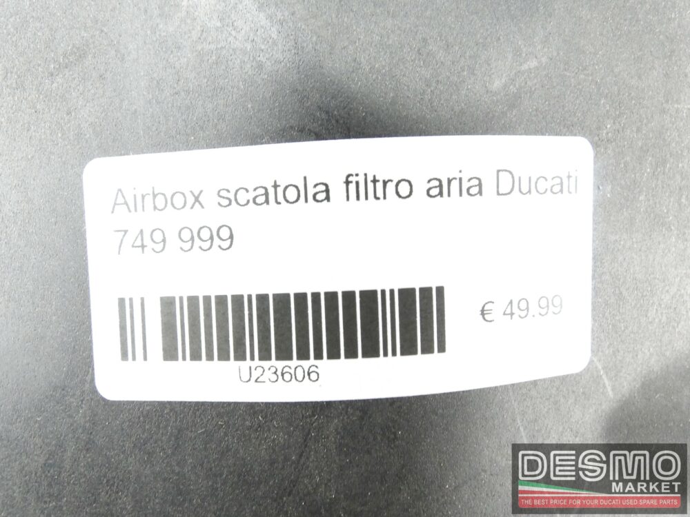 Airbox scatola filtro aria Ducati 749 999