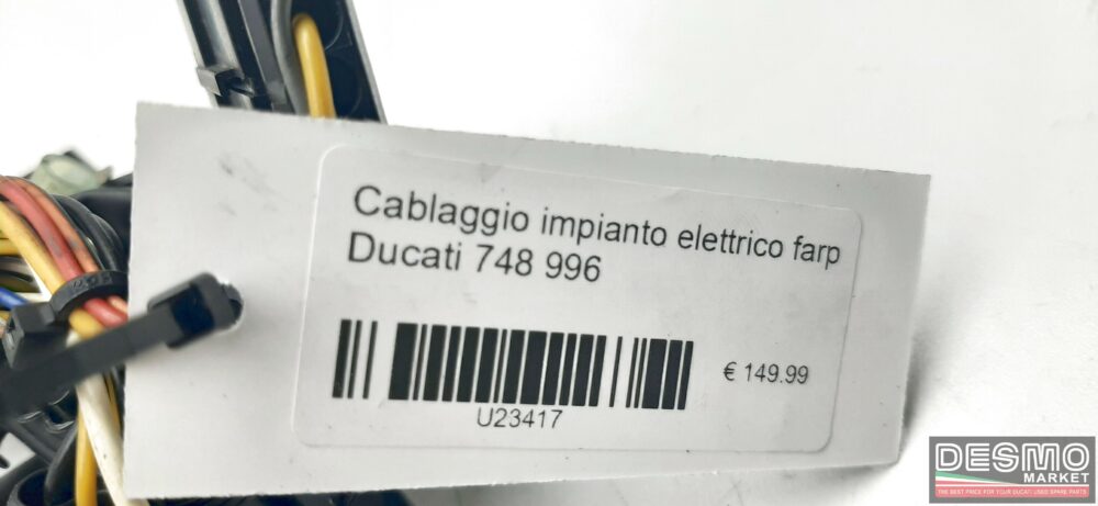 Cablaggio impianto elettrico faro Ducati 748 996