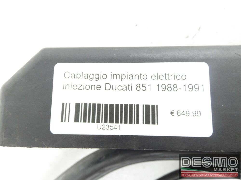 Cablaggio impianto elettrico iniezione Ducati 851 1988-1991
