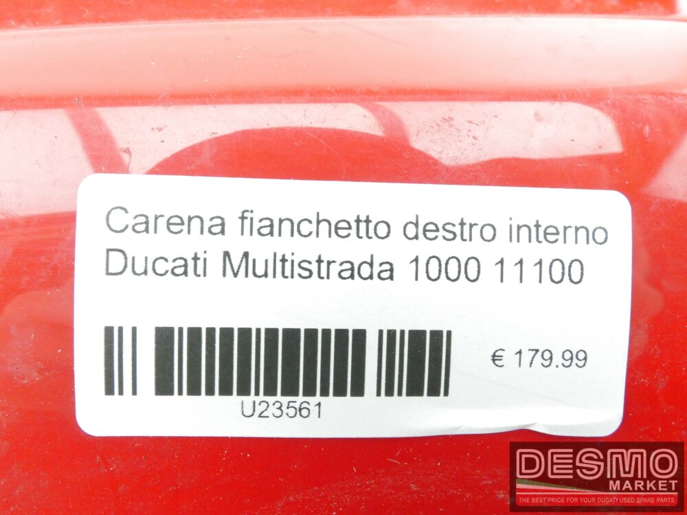 Carena fianchetto destro interno Ducati Multistrada 1000 1100