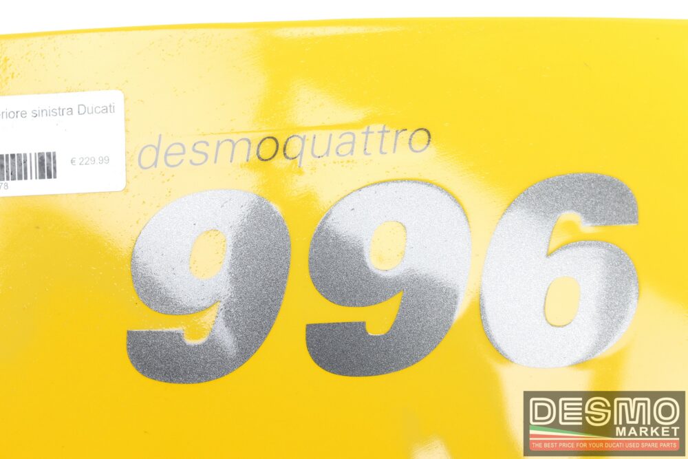 Carena superiore sinistra Ducati 996 Gialla