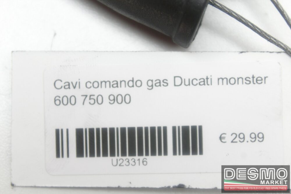 Cavi comando gas Ducati monster 600 750 900