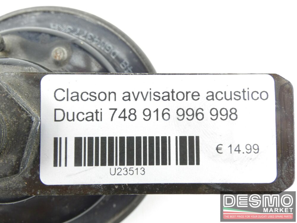 Clacson avvisatore acustico Ducati 748 916 996 998