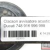 Clacson avvisatore acustico Ducati 748 916 996 998