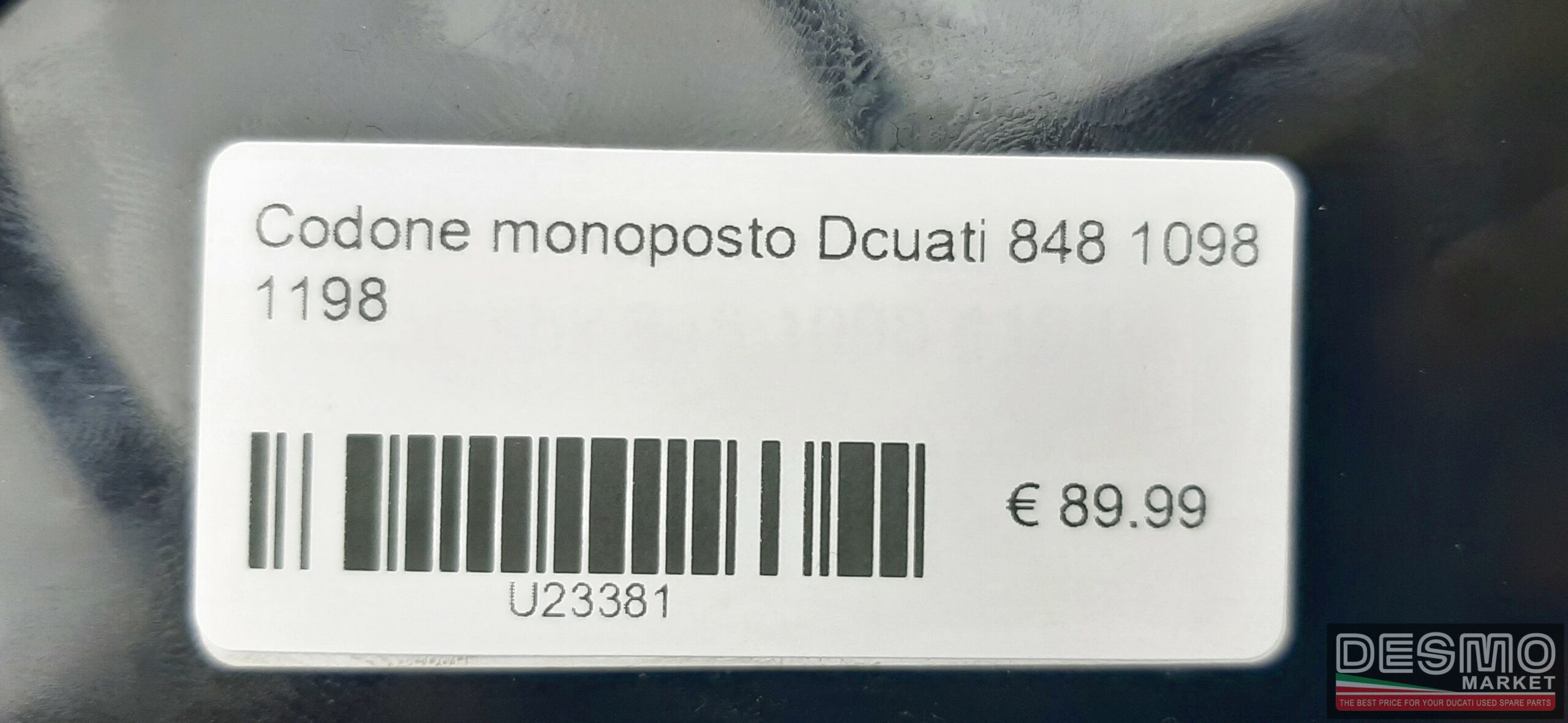 Codone monoposto Ducati 848 1098 1198