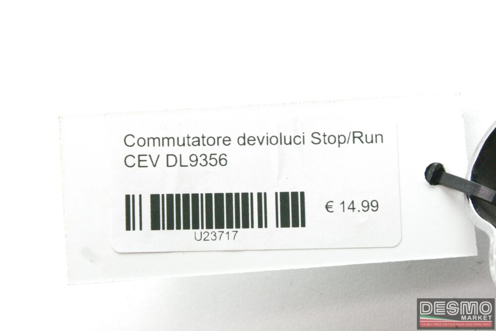 Commutatore devioluci Stop/Run CEV DL9356