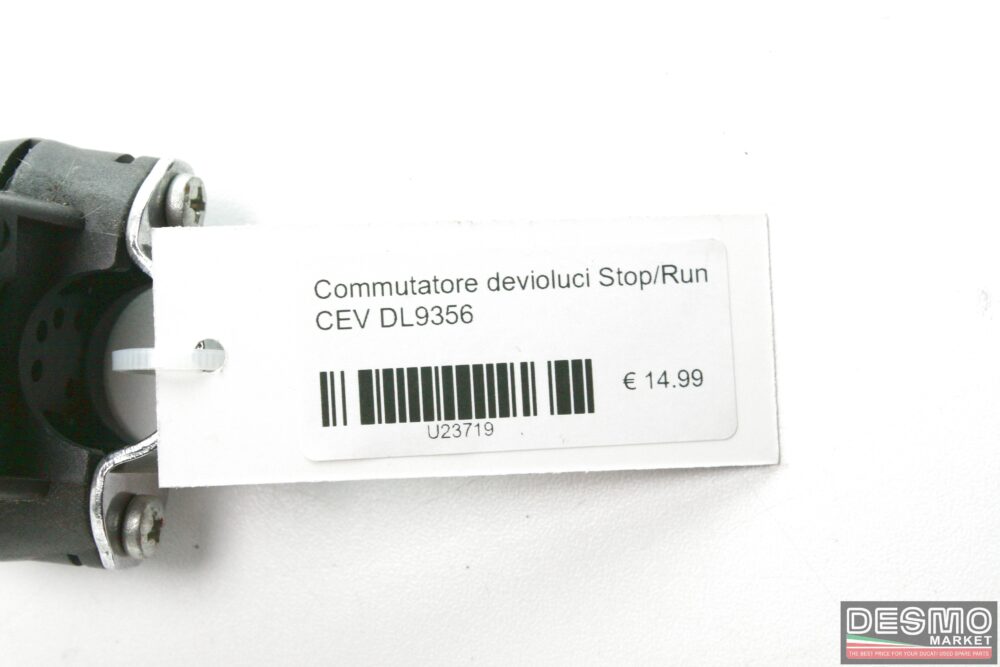 Commutatore devioluci Stop/Run CEV DL9356