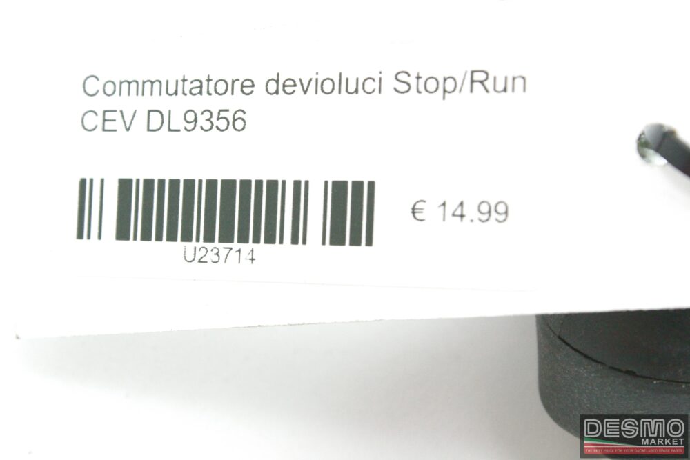 Commutatore devioluci Stop/Run CEV DL9356
