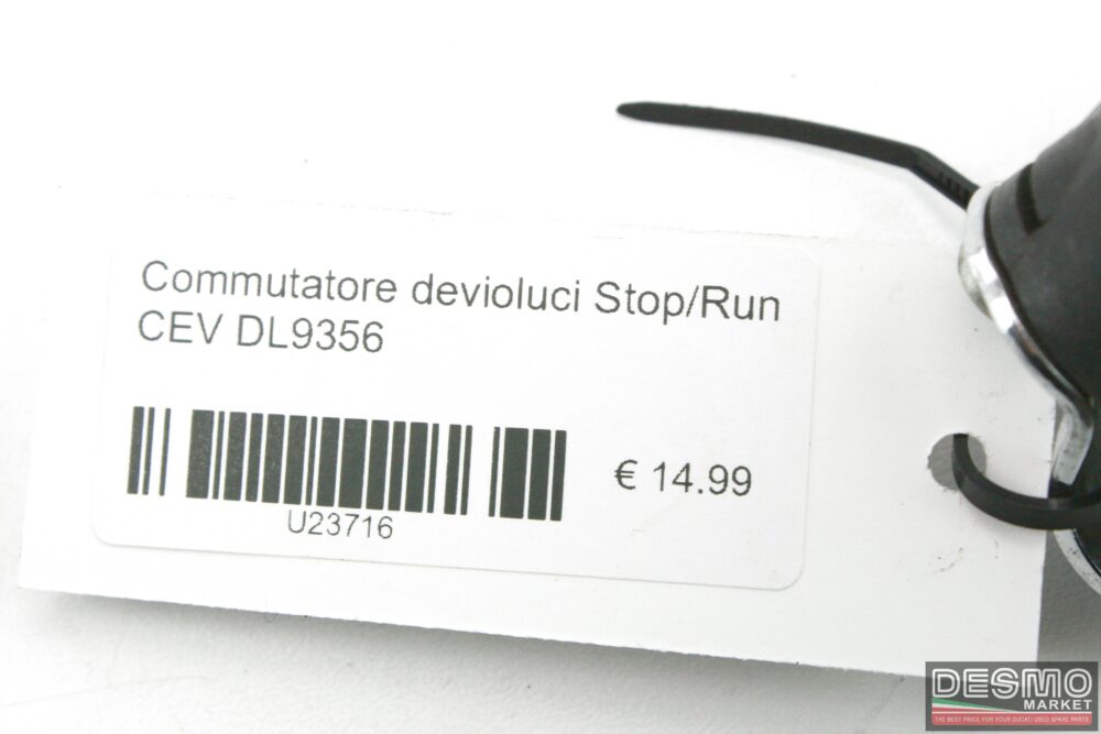 Commutatore devioluci Stop/Run CEV DL9356