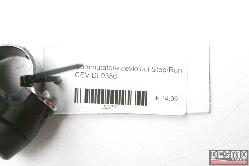 Commutatore devioluci Stop/Run CEV DL9356