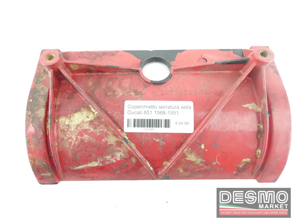 Coperchietto serratura sella Ducati 851 1988-1991