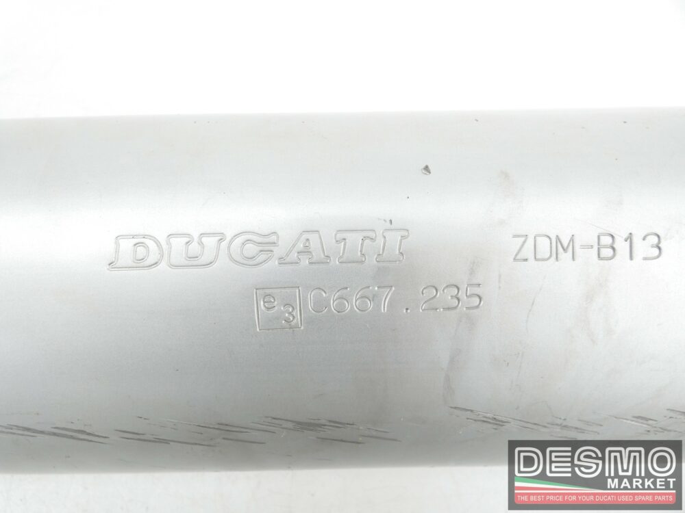 Coppia silenziatori scarico Ducati Monster 600 750 900 1994 1997