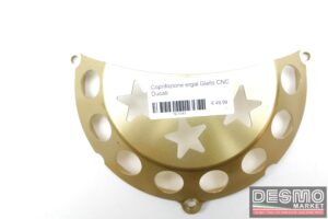 Coprifrizione ergal Giallo CNC Ducati