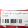 Coprifrizione ergal Rosso CNC Ducati