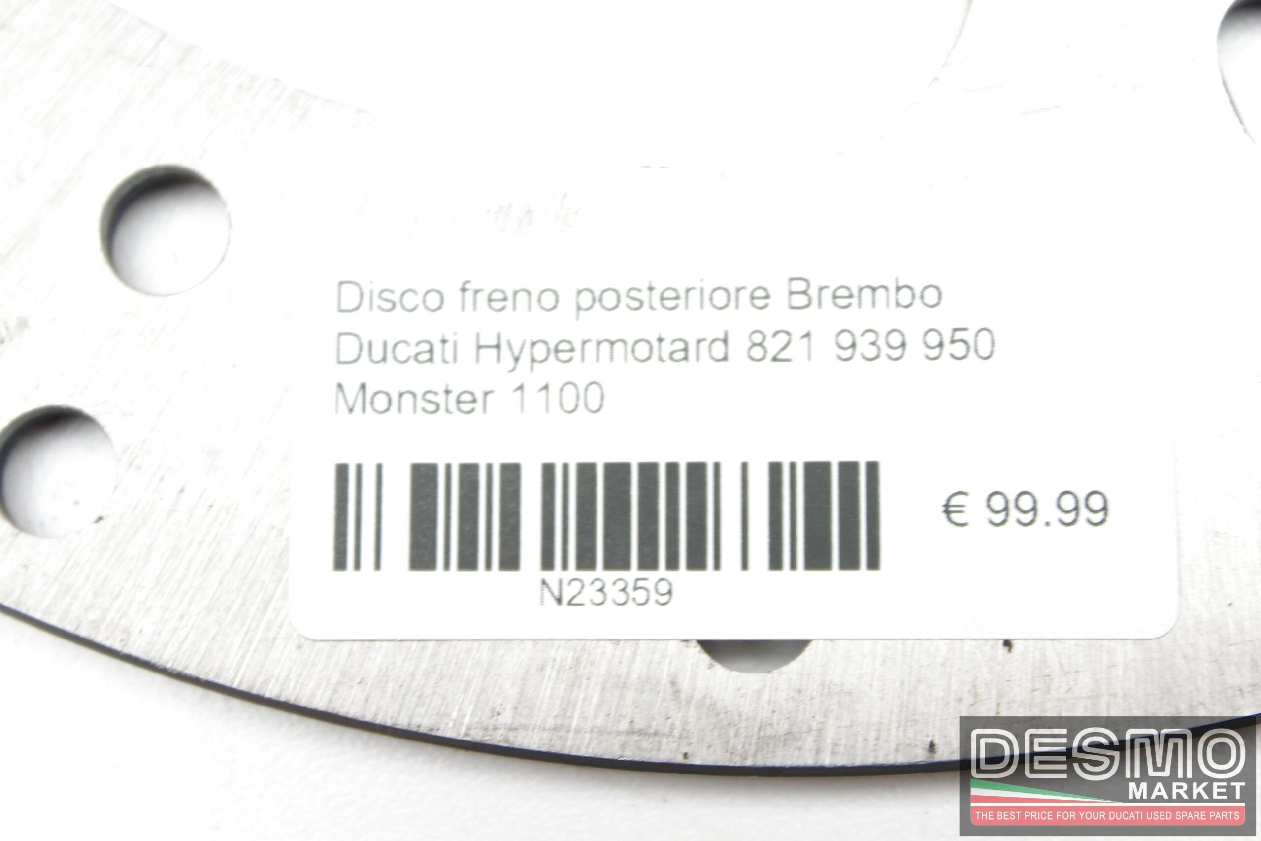 Disco freno posteriore Brembo Ducati Hyper 821 939 950 Monster 1100