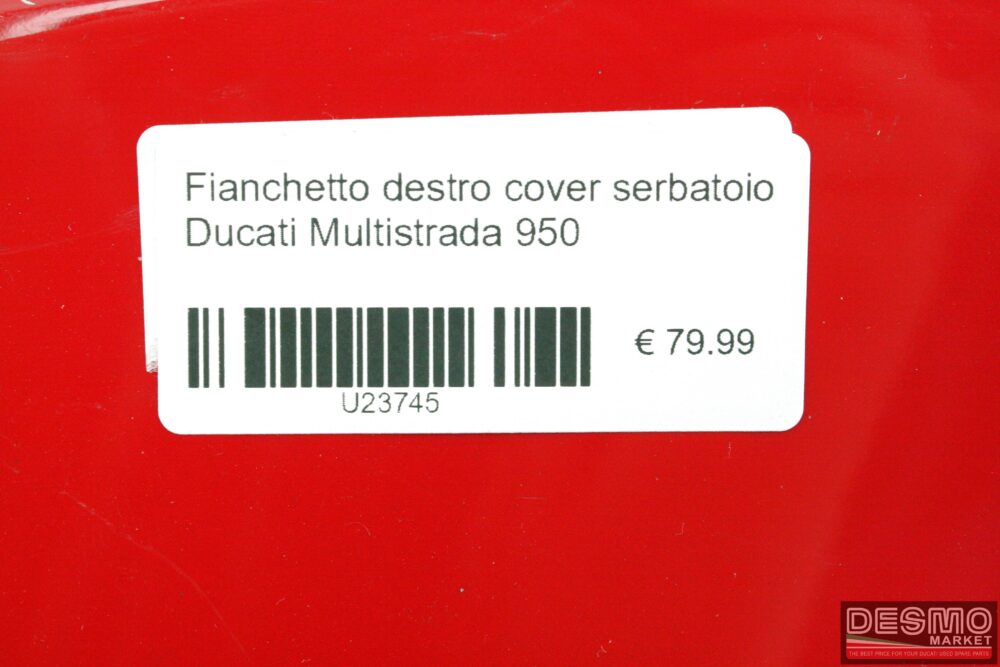 Fianchetto destro cover serbatoio Ducati Multistrada 950