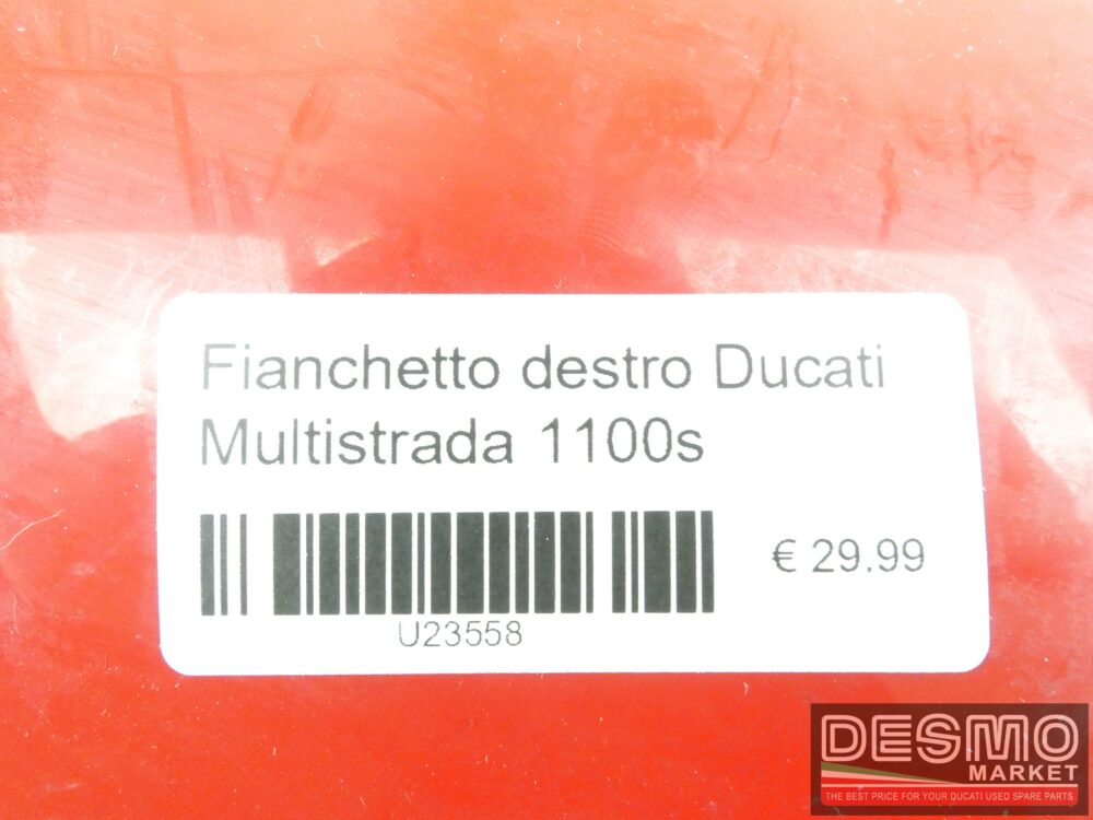 Fianchetto destro Ducati Multistrada 1100s