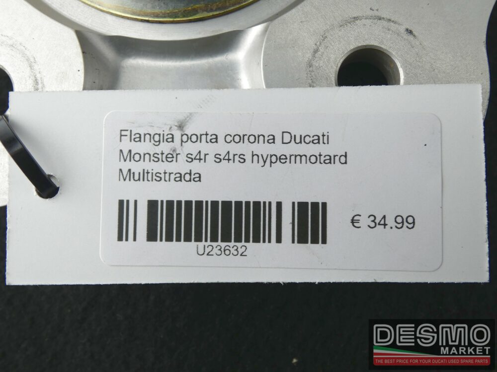Flangia porta corona Ducati Monster s4r s4rs hypermotard Multistrada