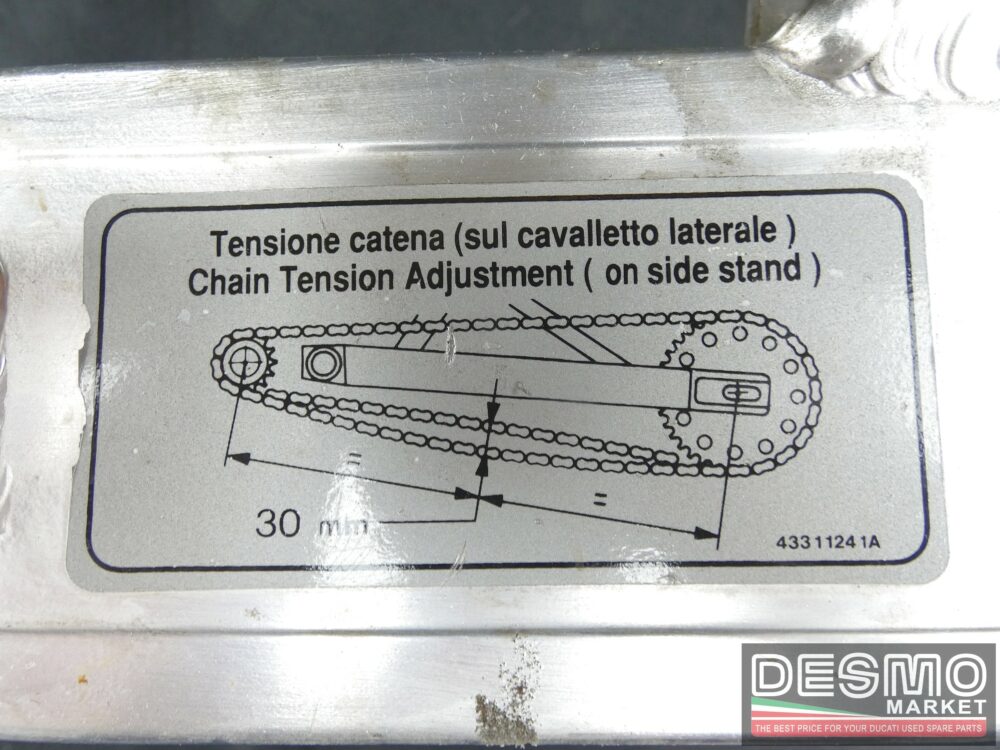 Forcellone alluminio Ducati 888 Monster 900 1993 1994