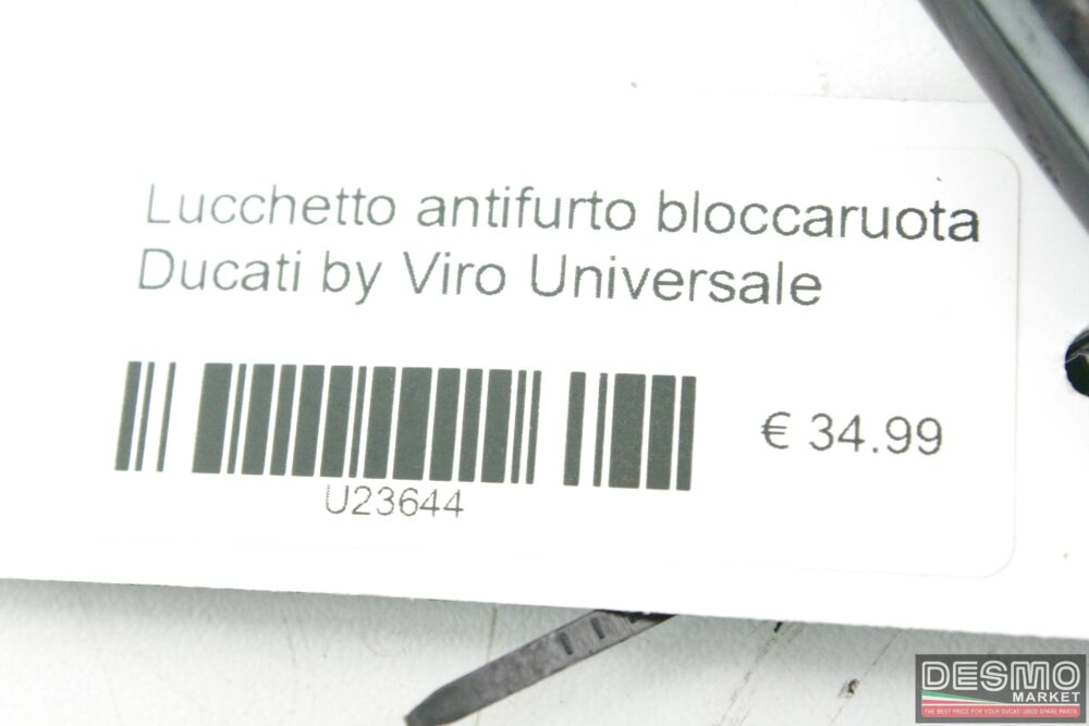 Lucchetto antifurto bloccaruota Ducati by Viro Universale